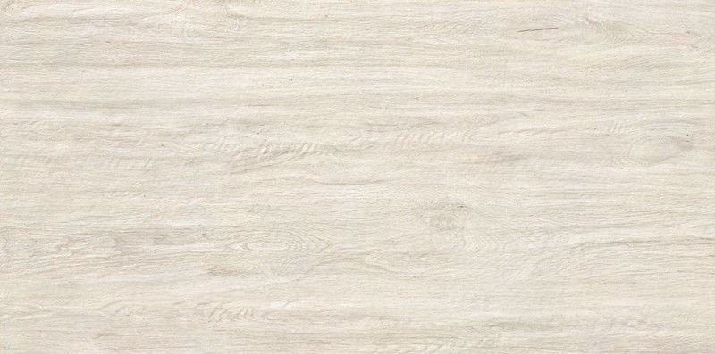 Patterned Porcelain Tile That Looks Like Wood Planks Heat Insulation White / Grey