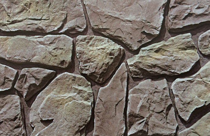 Artificial Cultured Stone Cladding Panels Outside Wall With Cement Material