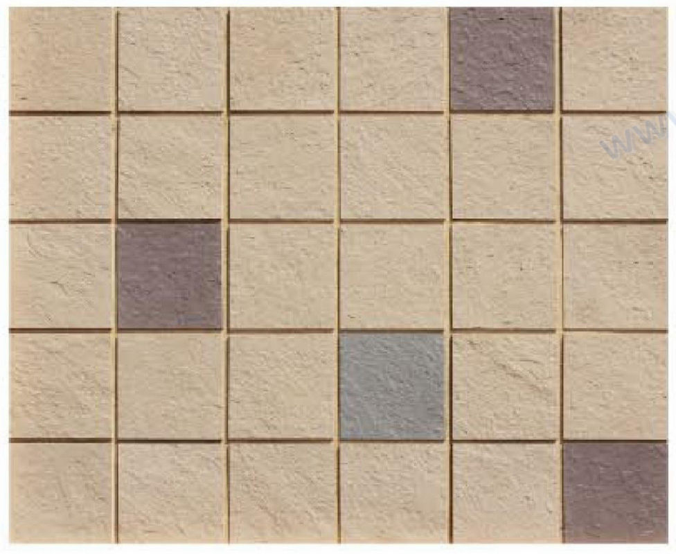 Small Size Flexible Ceramic Tile , Brick Effect Wall Tiles Mixed Color